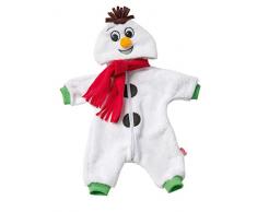 Heless 2098heless Bonhomme de Neige Snow-Suit avec Cintre pour poupée