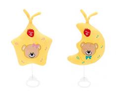 Globo Boîte à Musique étoile et Lune, Multicolore, glo1226