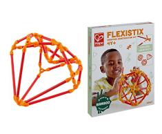 Hape-HAPE-E5567-Jeux éco Responsable en Bambou-Kit de Construction créative Jouets en Bois, E5567, Multicolore