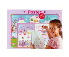 My Style Princess 8291.000 _ A – Poster avec Autocollant Multicolore
