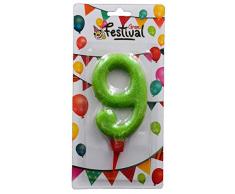 Grand Festival Bougie dAnniversaire Coloris Assortis (1)