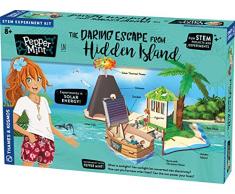 Thames & ‿Kosmos 626039 Thames and Kosmos 606084 Mint and The Secret Island Adventure, Explore Soleil au Poivre Energie Solaire Boîte dexpérimentation pour 8 à 11 Ans Multicolore