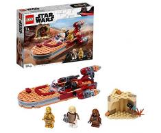 LEGO Star Wars, Le landspeeder de Luke Skywalker avec figurine de Jawa, Série Un nouvel espoir, 106 pièces, 75271