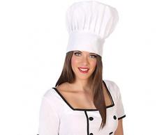 Atosa-34997 Chapeau de Cuisine, Blanc, Unique (34997)