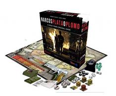 Crazy pawn 8436581780130 Narcos Ensemble de Table en Argent ou Plomb Multicolore