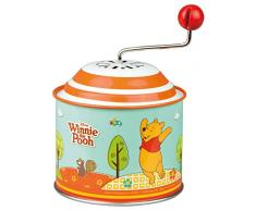 Bolz 52767 Disney Winnie lOurson The Pooh Party Orgel - Boîte de rotation en métal avec mélodie Boléro, Multicolore - Version Allemande