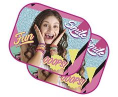 Arditex - WD11540U - Set De 2 Pare-Soleil Auto avec Poster À Colorier sous Licence Soy Luna 44x36cm