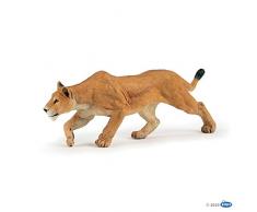Papo- Lionne chassant LA Vie Sauvage Figurine, 50251, Multicolore