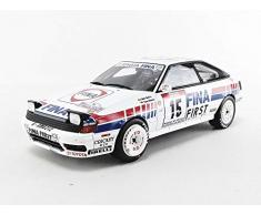 Otto Mobile- Voiture Miniature de Collection, OT727, Blanc/Rouge/Bleu