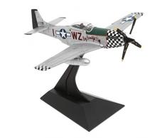 DRAGON WINGS 10667 Maquette avion North American P-51D Big Beautiful Doll, métal 1/72e