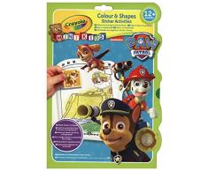 Crayola - Mini Kids - Album coloriage & autocollants Pat Patrouille - Coloriage pour enfant et tout petit - 256400.012