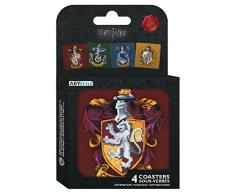 ABYstyle - HARRY POTTER - Set de 4 dessous de verre Maisons