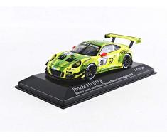 Minichamps- Voiture Miniature de Collection, 410186711, Jaune/Vert