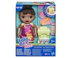 Baby Alive - Snackin Pasta - Poupee Cheveux Noirs