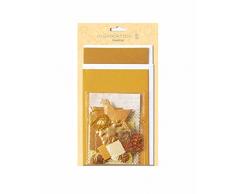Ursus Cartes – Greetings Set Christmas, 4 Cartes et Couverts avec différents Accessoires