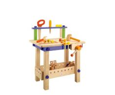 Sevi - 82082 - Jeu de Construction - Table de Travail pour Charpenterie