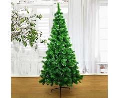 Gifts Shatchi 4 All Occasions Limited Shatchi Arbre de Noël artificiel décoré avec sapin de Noël Vert 18 à 210 cm