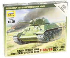 Zvezda - Z6101 - Maquette - T 34/76 - Echelle 1:100