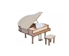 Artesanía Latina 30200 Grand Piano avec Tabouret