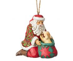 Heartwood Creek 6003358 Suspension Noel, résine, Multicolore, 9 cm