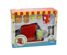 Kidz Corner Machine à café et Accessoires Coffee Set, Multicolore, 438801