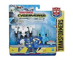 Hasbro Transformers Cyberverse Prowl avec Spark Armor, Se Combine avec Le véhicule Cosmic Patrol pour Se développer, Convient aux Enfants à partir de 6 Ans, 10 cm, Multicolore E4295ES0