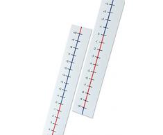 Learn Well T1000 Lot de 10 Lignes de Chiffres Verticales pour Table
