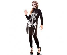 Fyasa 706454-t04 Squelette Tablier Costume de déguisement, Grande