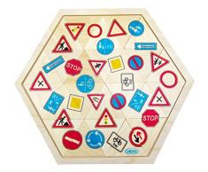 Hess Jouet en Bois 14953 Lege Jeu en Bois, Signe de la Circulation