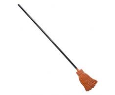 Widmann vd-wdm2133 W Balai sorcière en Plastique, Orange, Taille Unique