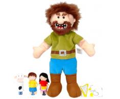 Fiesta Crafts - T-2502 - Marionnettes À Main - Coffret - Jack Et Le Haricot Magique