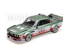 Minichamps- Voiture Miniature de Collection, 155792501, Vert/Rouge/Argent