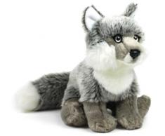 WWF - 15190015 - Peluche - Renard - 15 cm - Argenté