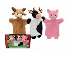 ABA 34 x 19 x 9 cm Ferme marionnette Box (Multicolore)