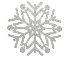 Neviti 772355 Motif Flocons de Neige Scintillants – Feutre Sets de Table