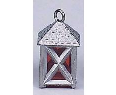 Rulke Rulke021636 Plastique Rouge Lanterne EGA (Petite Taille)