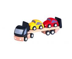 PlanToys - PT6043 - Jouet en bois - Véhicule - Transport de Voitures