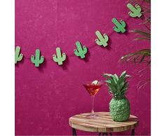 Ginger Ray Guirlande décorative à suspendre en bois cactus tropical