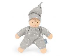 Sterntaler Poupée, Hochet intégré, Âge : Dès la naissance, 17 cm, Gris clair