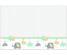 Procos 90651 Elefantenbaby Nappe Plastique Blanc