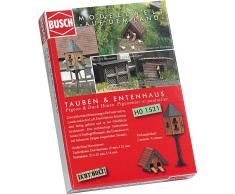 Busch Environnement - BUE1521 - Modélisme Ferroviaire - Pigeonnier et Poulailler