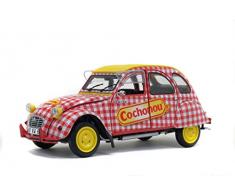 Solido- Voiture Miniature de Collection, 1805012, Rouge/Blanc/Jaune