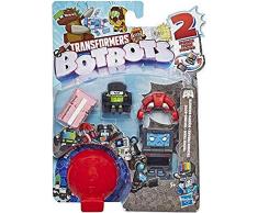 TRANSFORMERS Botbots – Pack de 8 figurines surprises 4cm à collectionner - Jouet transformable 2 en 1 - Modèle aléatoire