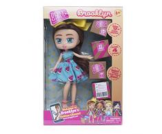 Rocco Jouets - Boxy Girls Brooklyn Poupée 20 cm, Multicolore, 762IT