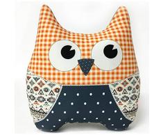 ARTEMODEL- Coussin Hibou, Multicolore (1)