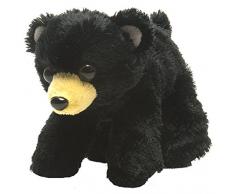 Wild Republic - 16227 - Peluche - Hugems - Ours - 18 cm - Noir