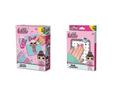 SES Creative - L.O.L. Mosaïque de Diamants & L.O.L. Stickers Transfert Ongles