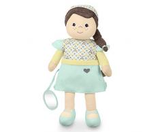Sterntaler Poupée à Habiller Hanna, Avec Fermeture Velcro, Pour Bébé dès la naissance, 41 cm, Bleu