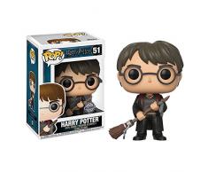 HARRY POTTER Pop! Figurine avec Éclair de feu et Plume