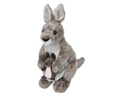 Wild Republic Republic-10935 Peluche Kangourou Cuddlekins, Jouets, 30cm, 10935, Brun